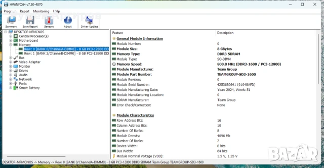 Lenovo ThinkPad T430 Intel Core i5-3320M 2.60GHz, 8GB RAM, 256GB SSD, снимка 18 - Лаптопи за дома - 50748041