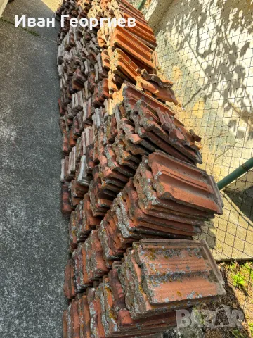 Български  керемиди 430 бр употребявани до Дупница , снимка 4 - Строителни материали - 47681272
