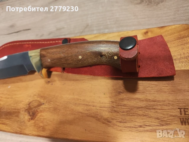 Нож ръчна изработка на Майстор П.Неделев Нов, снимка 18 - Ножове - 50885874