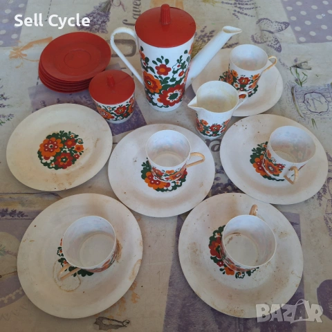 ✅ДЕТСКИ ПЛАСТМАСОВ ЧАЕН СЕРВИЗ❗