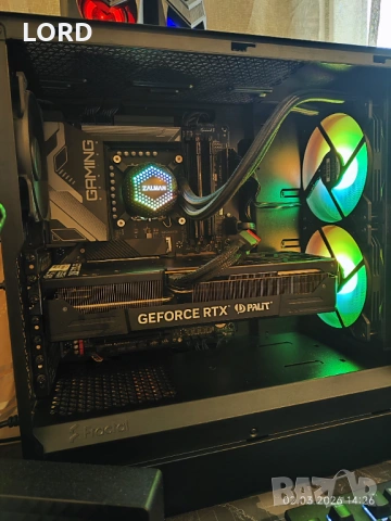 Брутален i9 13900KF, RTX 4080 16GB, RAM 64GB DDR5 6000, SSD 5TB, PSU 1200W - Гаранция!, снимка 2 - Геймърски - 53656386