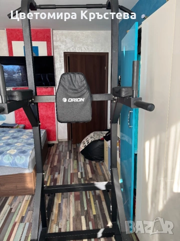 Комбинирана стойка за фитнес, снимка 2 - Фитнес уреди - 53256007