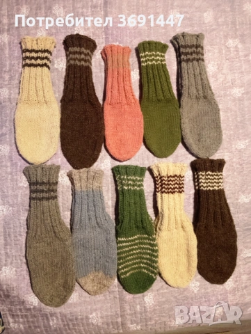 Вълнени чорапи , снимка 4 - Мъжки чорапи - 53113688