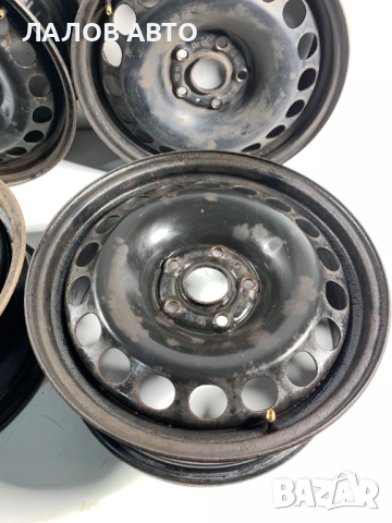 Железни джанти 16 цола 5х112 6,5j et42 ц.о. 57.1 , снимка 4 - Гуми и джанти - 52369049