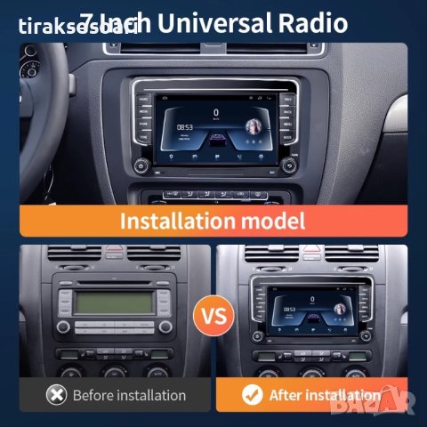 ПРОМО Мултимедия 4 GB Android 12 VW GOLF 5 6 Transporter, снимка 4 - Аксесоари и консумативи - 42031362