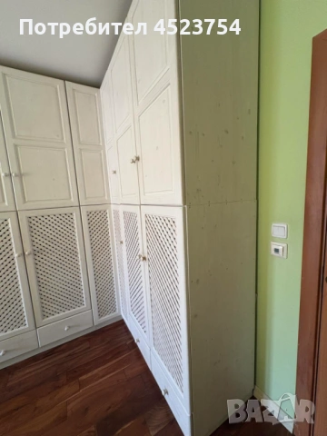 Ъглов гардероб от чам, снимка 5 - Гардероби - 53873960