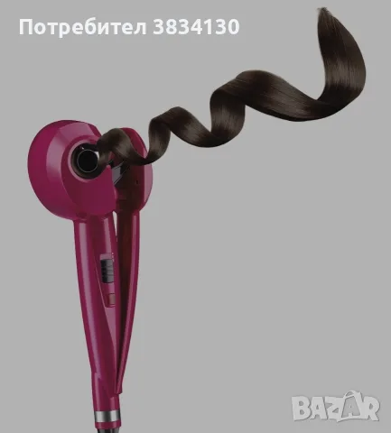 Автоматична Маша за коса BaByliss C901PME, 25 W, Керамично покритие, снимка 6 - Маши за коса - 56119513