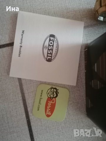 Fossil blue водоустойчив дамски часовник като нов голям, снимка 8 - Дамски - 41630406