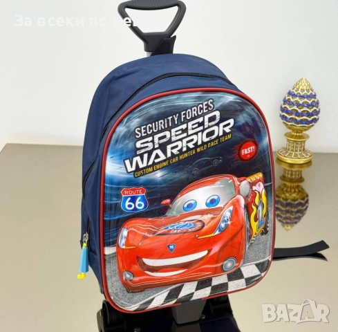 Cars 2🎒Карс 2🎒Spiderman🎒Спайдърмен🎒Sonic🎒Соник Детска Раница За Детска Градина Код E843, снимка 3 - Раници - 51540126