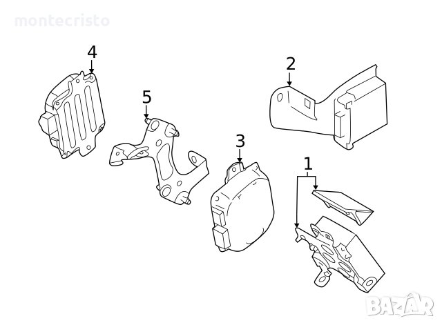Модул converter Subaru Outback BT (2019-2023г.) 82714SJ010, снимка 4 - Части - 42486218