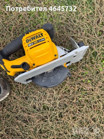 Продавам ръчен циркуляр Девалт, снимка 3 - Триони и циркуляри - 52580412