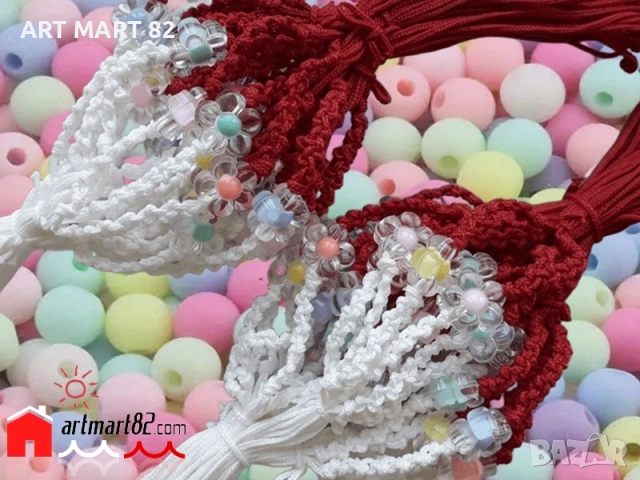 Мартеници на едро предлагаме над 300 модела виж описанието, снимка 6 - Гривни - 50097635