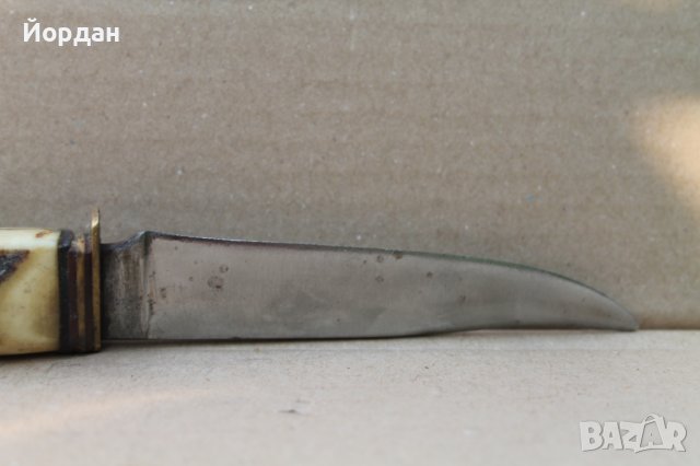 Немски ловен нож ''Omega Solingen'', снимка 3 - Антикварни и старинни предмети - 41532293