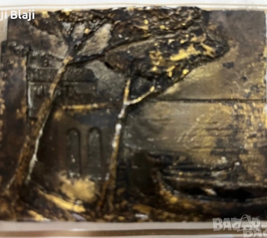 Картини три броя със сребро 925, снимка 4 - Антикварни и старинни предмети - 53395104