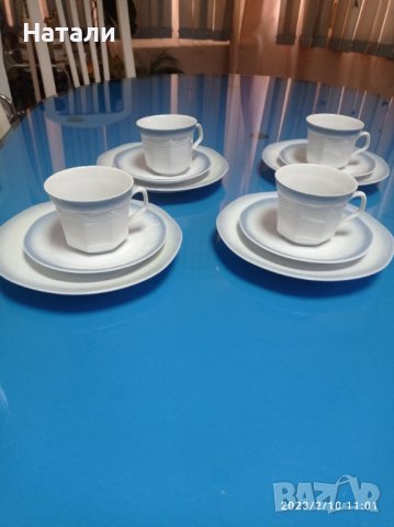 чаши за кафе немски порцелан Bavaria 7608, снимка 1 - Чаши - 39638390