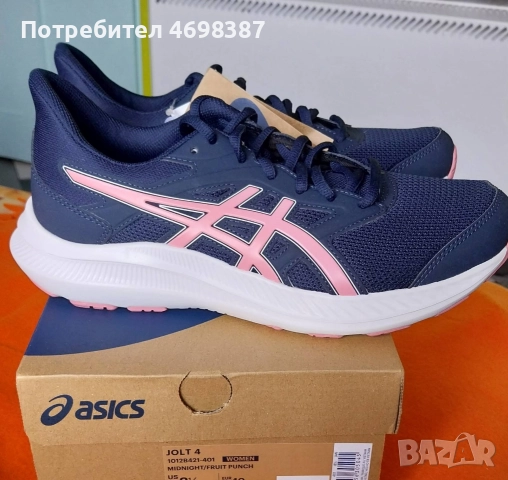 ASICS Midnight/Fruit Punch💥Нови💥40 номер, снимка 2 - Маратонки - 52964592