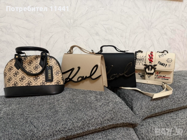 Guess чанти, портмонета, картхолдъри, снимка 7 - Чанти - 52630240