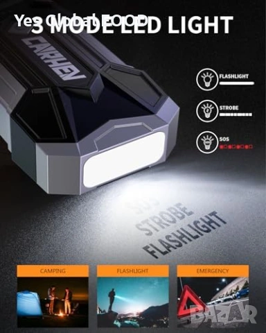 4500A Jump Starter Booster до 8.0L бензин, снимка 4 - Аксесоари и консумативи - 53619945