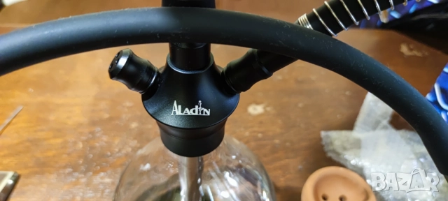 Aladin Наргиле Hookah Alux, снимка 4 - Наргилета - 52458295