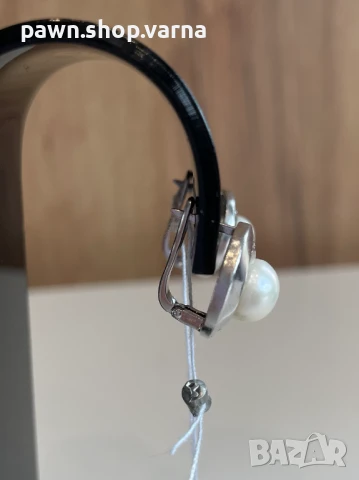 Сребърни обеци с проба 925 – 7,12 гр - Нови!, снимка 2 - Обеци - 50515286