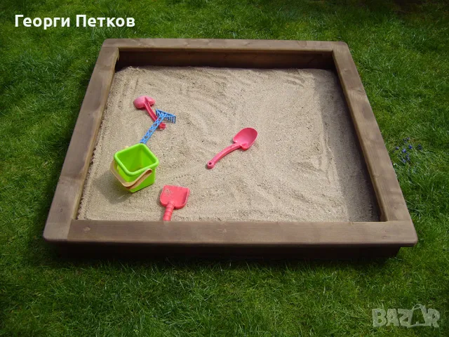 Детски Пясъчник за игра 110x110x12 см., снимка 8 - Други - 49854681