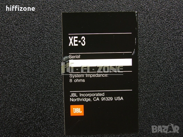 Тонколони  Jbl xe-3 /1 , снимка 11 - Тонколони - 52935105