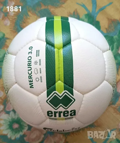 Футболна топка Errea Mercurio 3.0 CARLSBERG. Размер 5. Нова., снимка 2 - Футбол - 55940805
