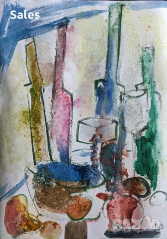 Картини акварел, снимка 15 - Картини - 41121407