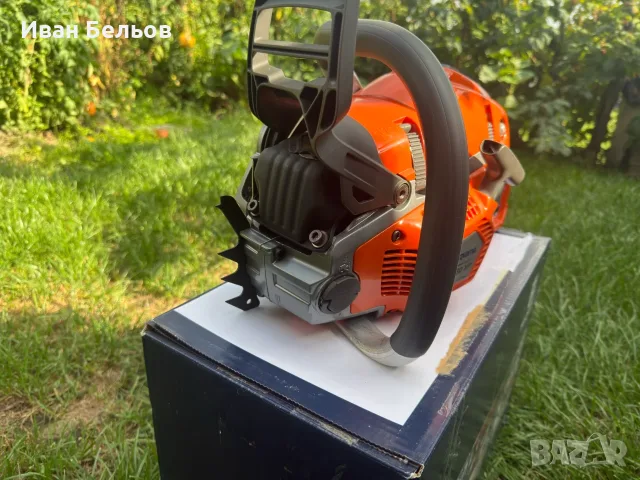 Моторен  ТРИОН HUSQVARNA 560XP / Чисто НОВ, снимка 3 - Моторни триони/резачки - 55902754