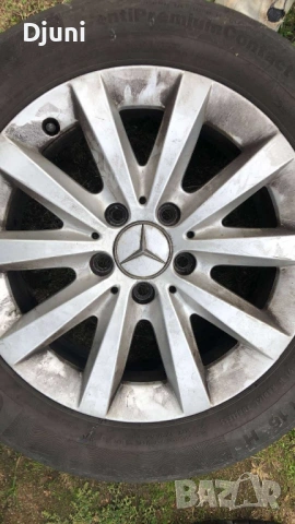 Mercedes джанти с гуми 205/55/R16, снимка 7 - Гуми и джанти - 53667135