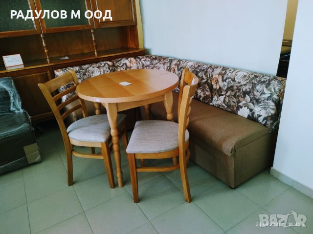 Компактен модулен диван за кухня Торино, снимка 2 - Дивани и мека мебел - 34300800
