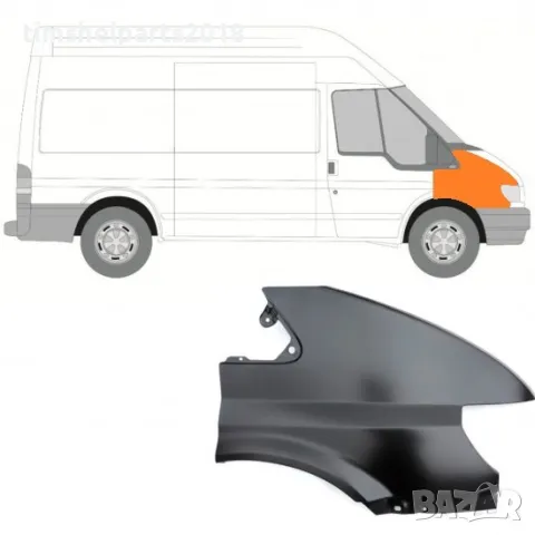 БОЯДИСАН Нов Калник в желан от Вас цвят за Ford Transit от 2000 до 2006 година, снимка 5 - Части - 49320724