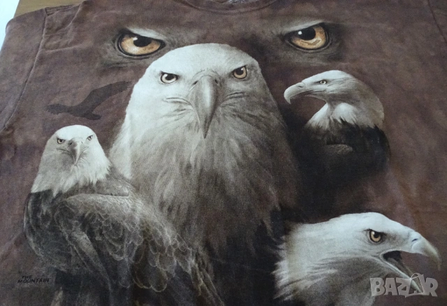 The Mountain American Eagle - мъжка тениска 3XL, снимка 2 - Тениски - 53486101