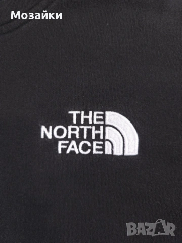 The North Face cropped худи дамско употребявано, размер S, черно, снимка 3 - Суичъри - 53596295