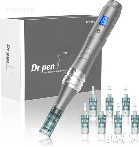 Чисто нов професионален комплект Dr. Pen Ultima M8 – Безжичен Дерма Пен + игли