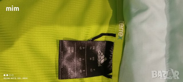 Яке Адидас/Adidas climaheat в неонов цвят, снимка 8 - Детски якета и елеци - 41723685