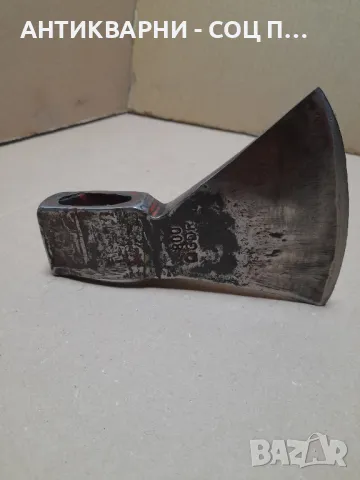 Стара Немска Брадва Топор 0.800кг. Номер 7., снимка 7 - Антикварни и старинни предмети - 48299999