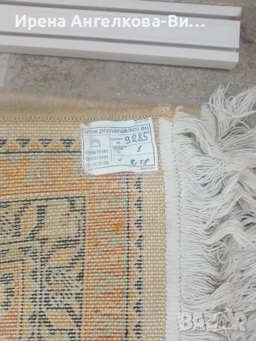 Персийски килим от камилска вълна, снимка 3 - Килими - 56041350