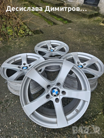 4 бр. Лети джанти DEZENT за БМВ 5Х120 17 ски 8j ет 30