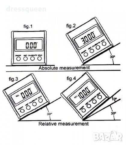 3103 Магнитен дигитален ъгломер и нивелир, снимка 8 - Измервателни инструменти - 34248266
