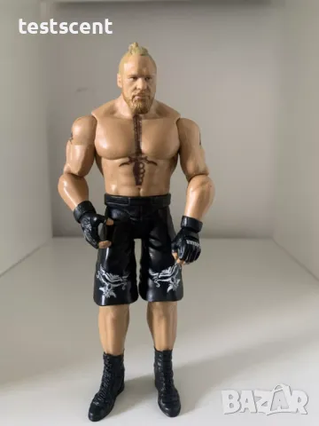 Екшън фигура WWE Brock Lesnar Брок Леснар Mattel Basic Series играчка WWE MMA UFC, снимка 12 - Други - 49551761