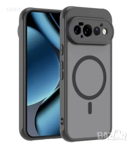 Google pixel 11,11pro,11pro xl magsafe ударо-устойчив кейс матов