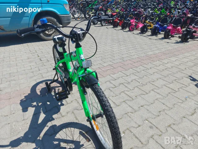 Промо велосипед 20" Passati SAMURAI зелен, снимка 5 - Велосипеди - 56194548