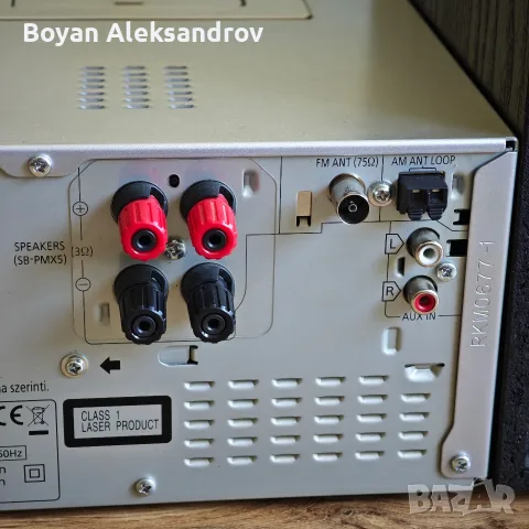 Panasonic SA-PMX5 с Оригинални Колони и Дистанционно , снимка 6 - Аудиосистеми - 56312025
