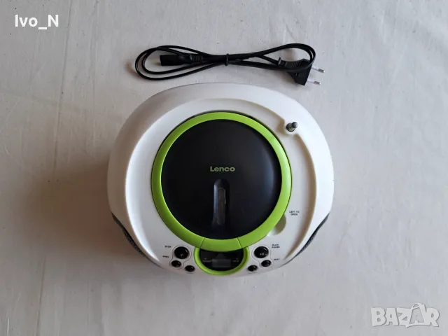 Lenco SCD-38  / FM радио / CD/ MP3/ AUX., снимка 7 - Радиокасетофони, транзистори - 51228949