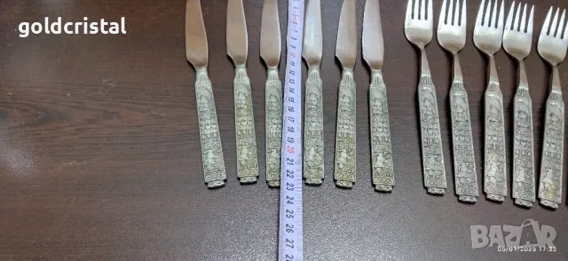 стари немски прибори за хранене , снимка 3 - Антикварни и старинни предмети - 48561980