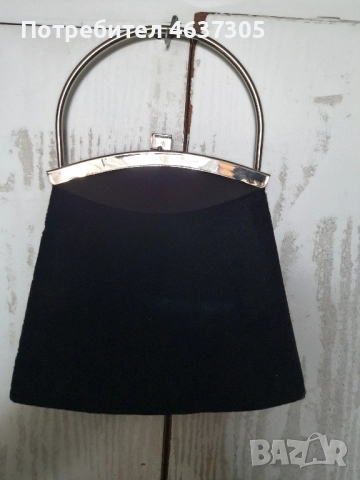 маркова ретро чанта от кадифе, снимка 1