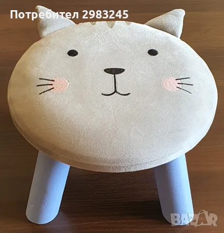 Детско столче с котешки мотив
