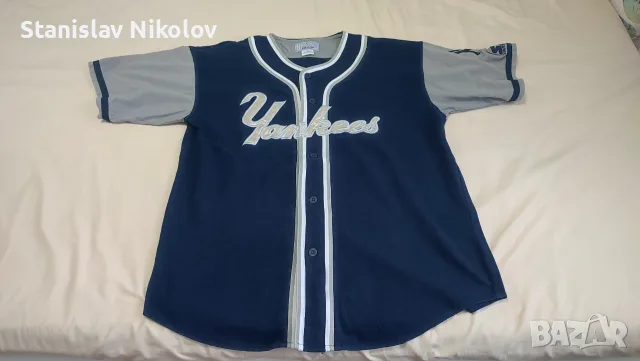 Бейзболна блуза New York Yankees x Starter, Size XL