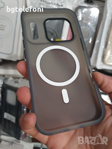 iPhone 17, Air ,17 Pro ,17 Pro Max  Magsafe Case Matt, снимка 9 - Калъфи, кейсове - 51726574